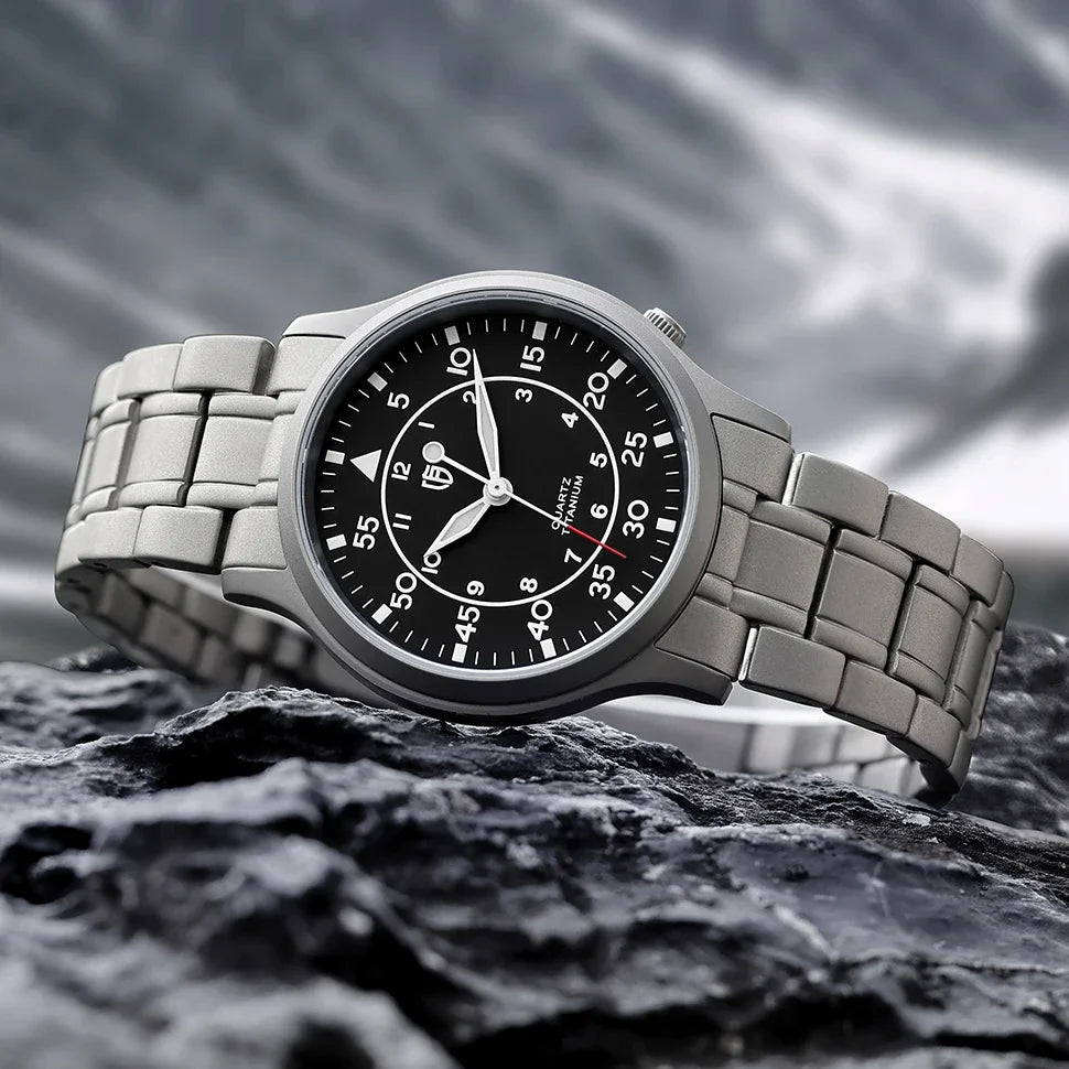 BERNY - Relógio Masculino de Titânio com Design Ultraleve e Elegante