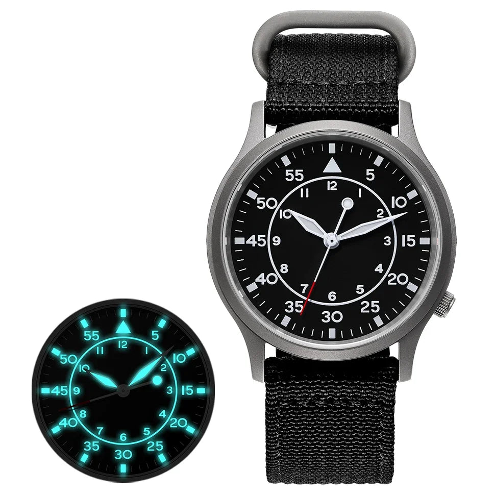 BERNY - Relógio Masculino de Titânio com Design Ultraleve e Elegante